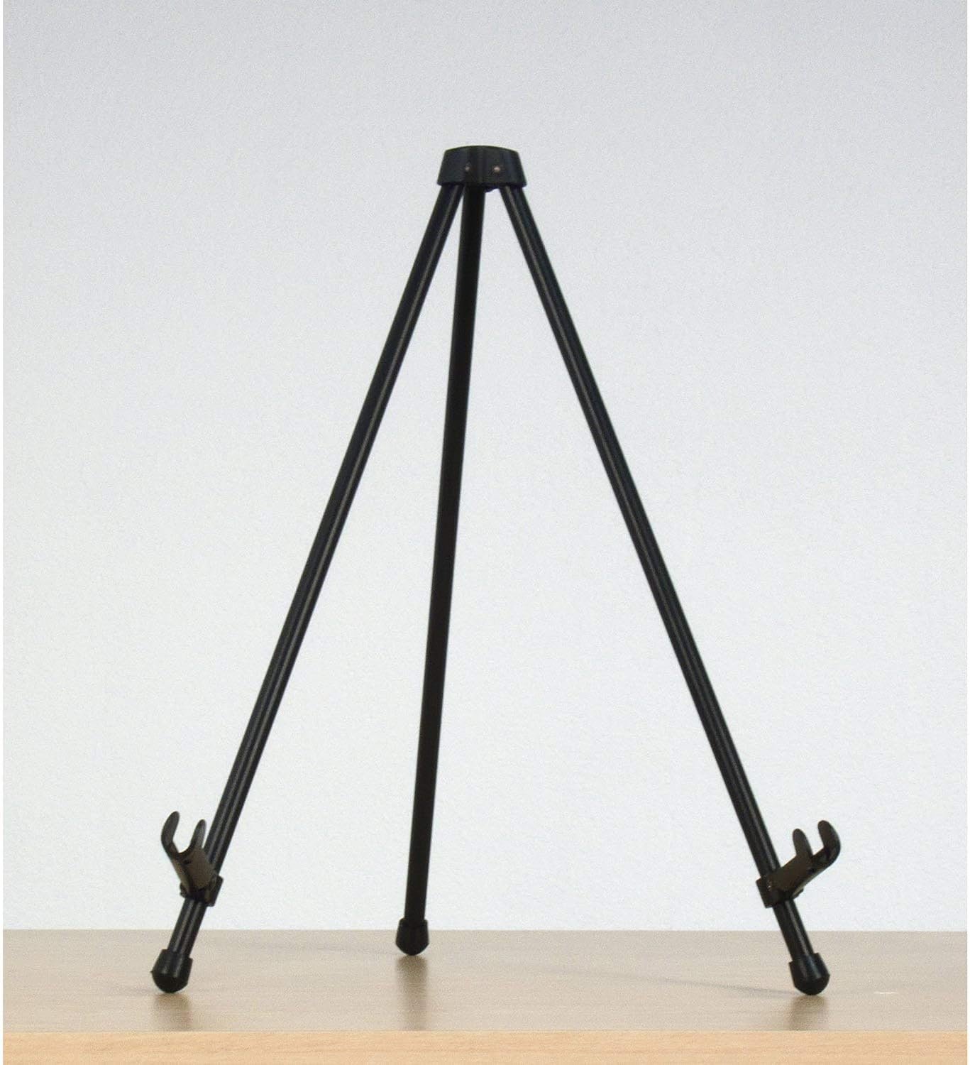 SD Studio Designs E-Z Tabletop Easel – Portable Folding Metal Art Easel for Painting, Drawing, Canvas & Display – Lightweight Steel, Black