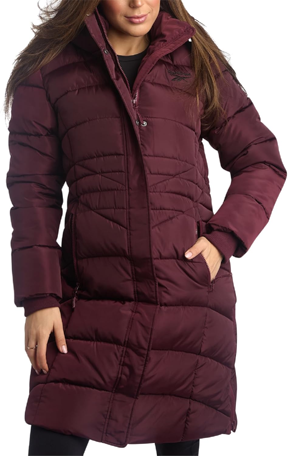 Reebok Womens Maxi Puffer Jacket – Long Length Parka – Heavyweight Wind & Water Resistant Insulated Winter Jackets for Women Reebok Womens Maxi Puffer Jacket – Long Length Parka – Heavyweight Wind & Water Resistant Insulated Winter Jackets for Women