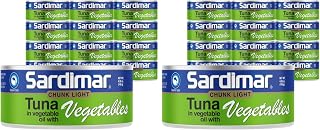 Sardimar Chunk Light Tuna (Vegetables- Pack of 24)