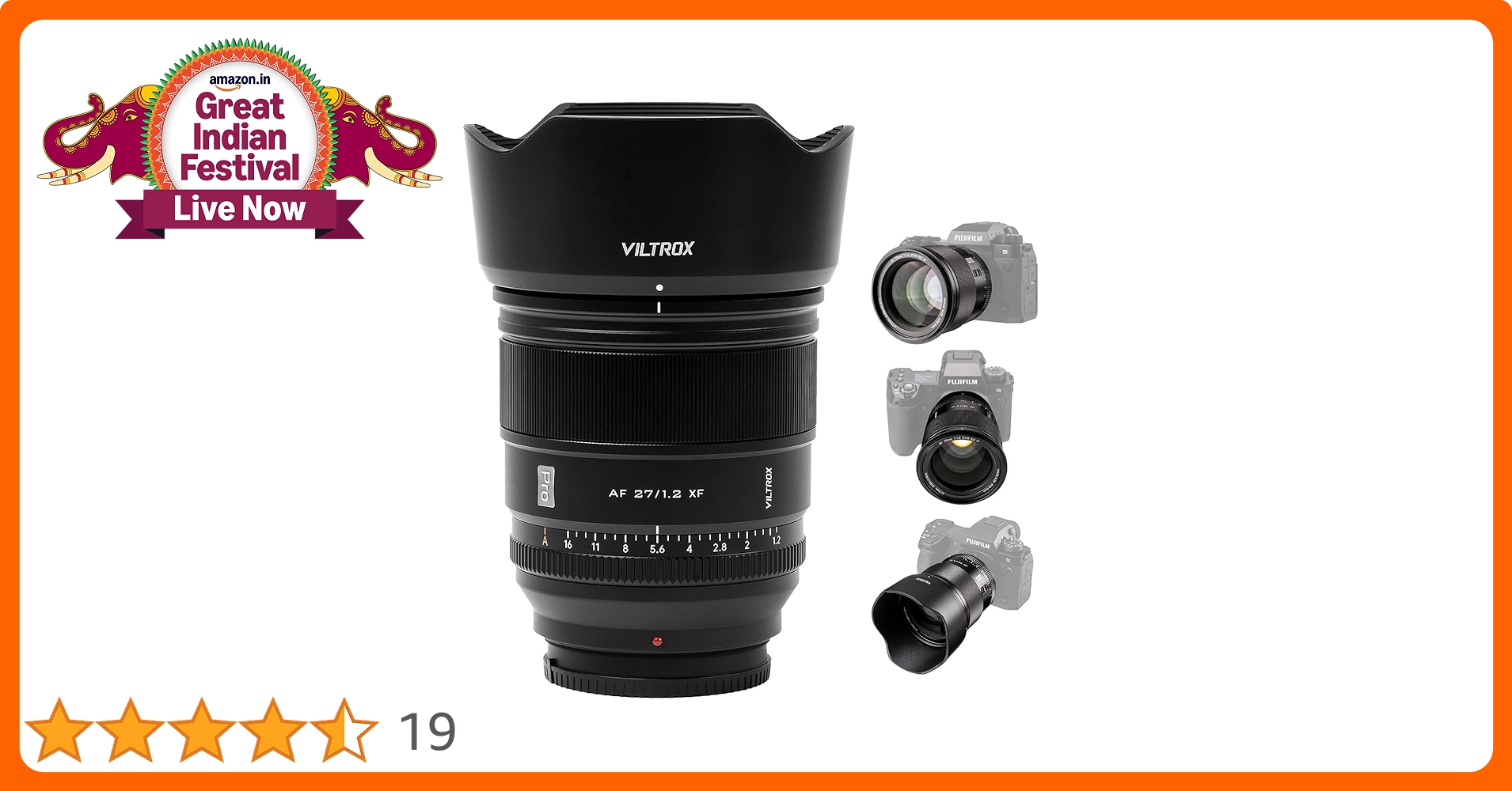 viltrox 27mm f1.2 pro 富士フイルム Xマウント Amazon.co.jp: VILTROX 27mm F1.2 Pro XF 富士フイルム X