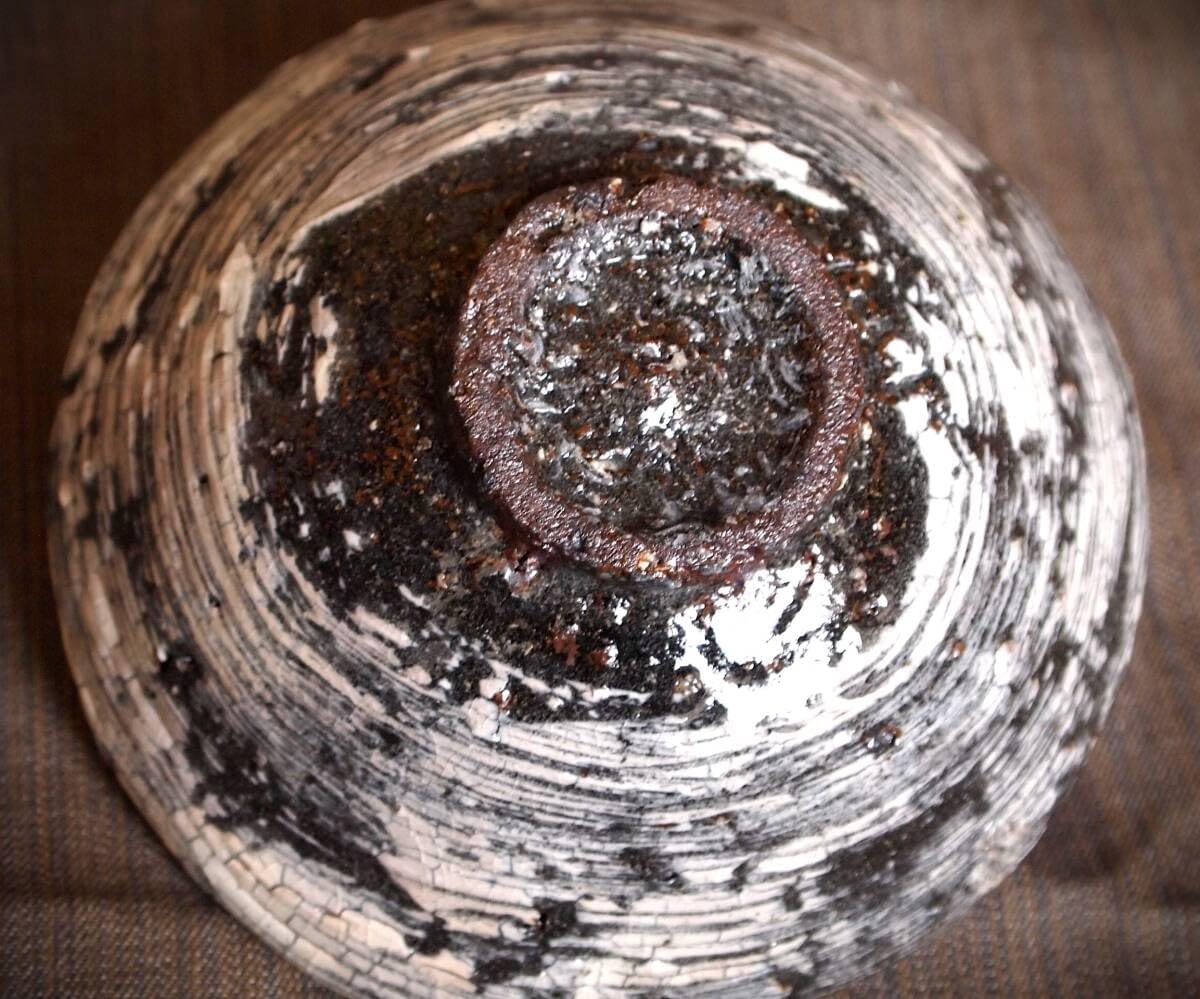 作中川自然坊刷毛目唐津平茶碗B 卸売