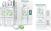 Vista 1 de Biotrue Solución para lentes de contacto Hydration Plus + gotas rehidratantes para lentes de contacto