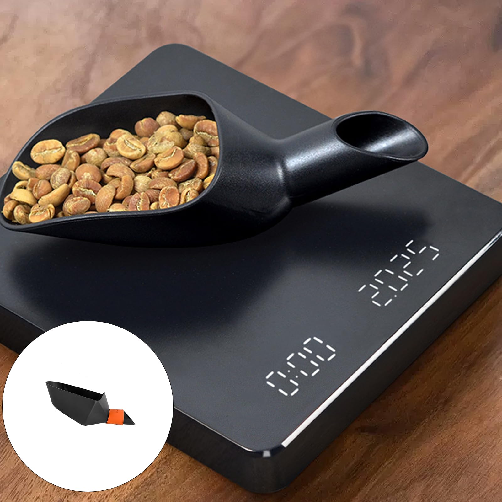 Baristi Caffè Scooper Precisioni Porzionamento Resistente ABS Pala Grande Capacità di Misurazione Pala di Grande Capacità Scooper