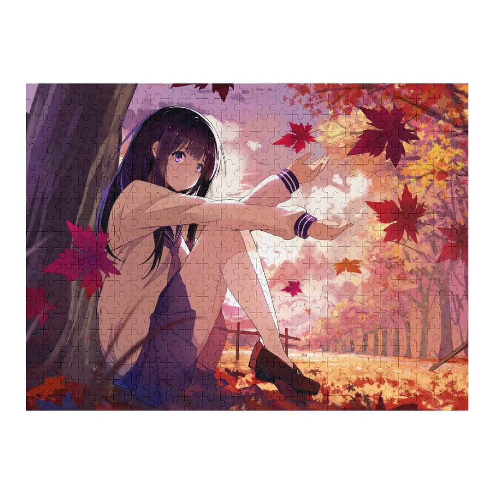 Amazon.co.jp: パズル ポスター アニメポスター氷菓 入須冬実 千反田