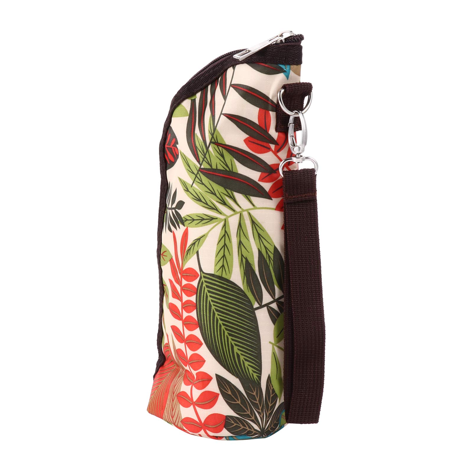 TOYANDONA Oxford Cloth Bag Kids Milk Bottle Keep Warm Zipper Pouch Cover Portable Bag, Assorted Color, 25X8CM