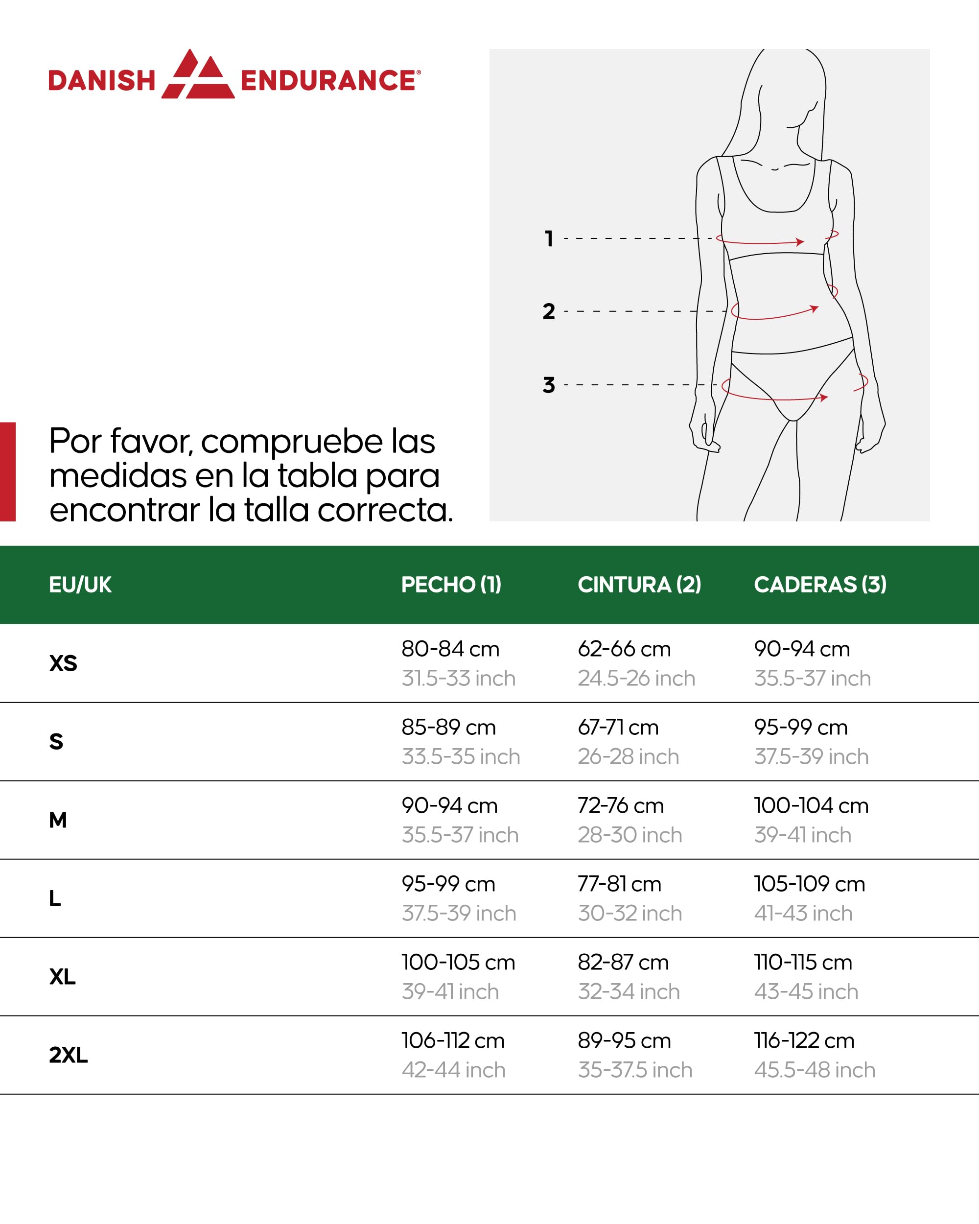 DANISH ENDURANCE Camiseta Mujer, 100% Lana Merino, Transpirable, 2 Pack