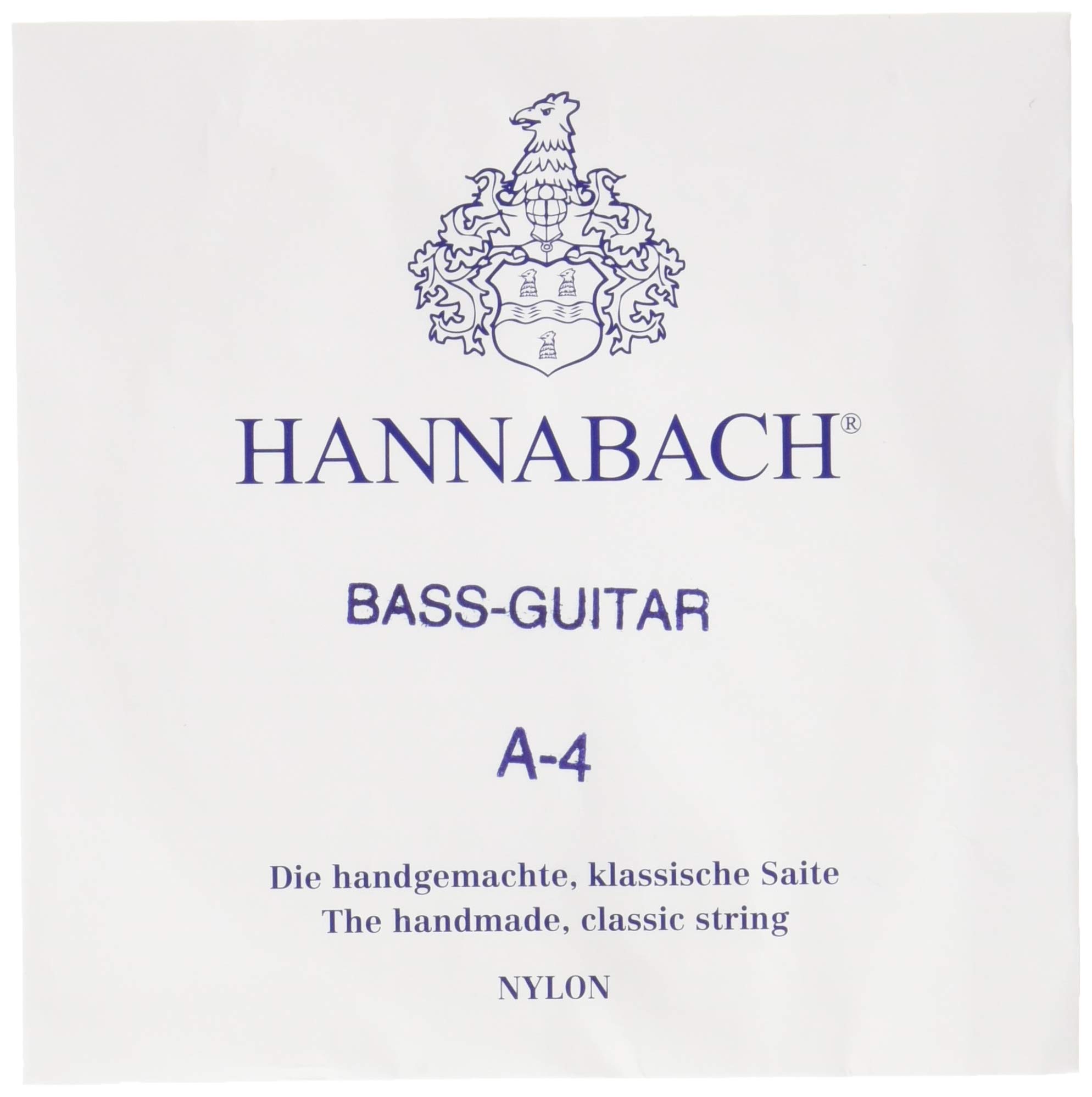 Hannabach Classical Guitar Strings Special Models A-4 medium Nylon core, silver-plated copper wire 842.4