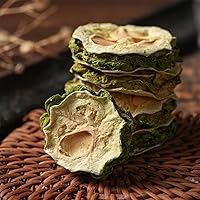 Vista 5 de Té orgánico de melón amargo, melón amargo orgánico en rodajas, Momordica Charantia seca natural premium, sin OMG (3.52 onzas)