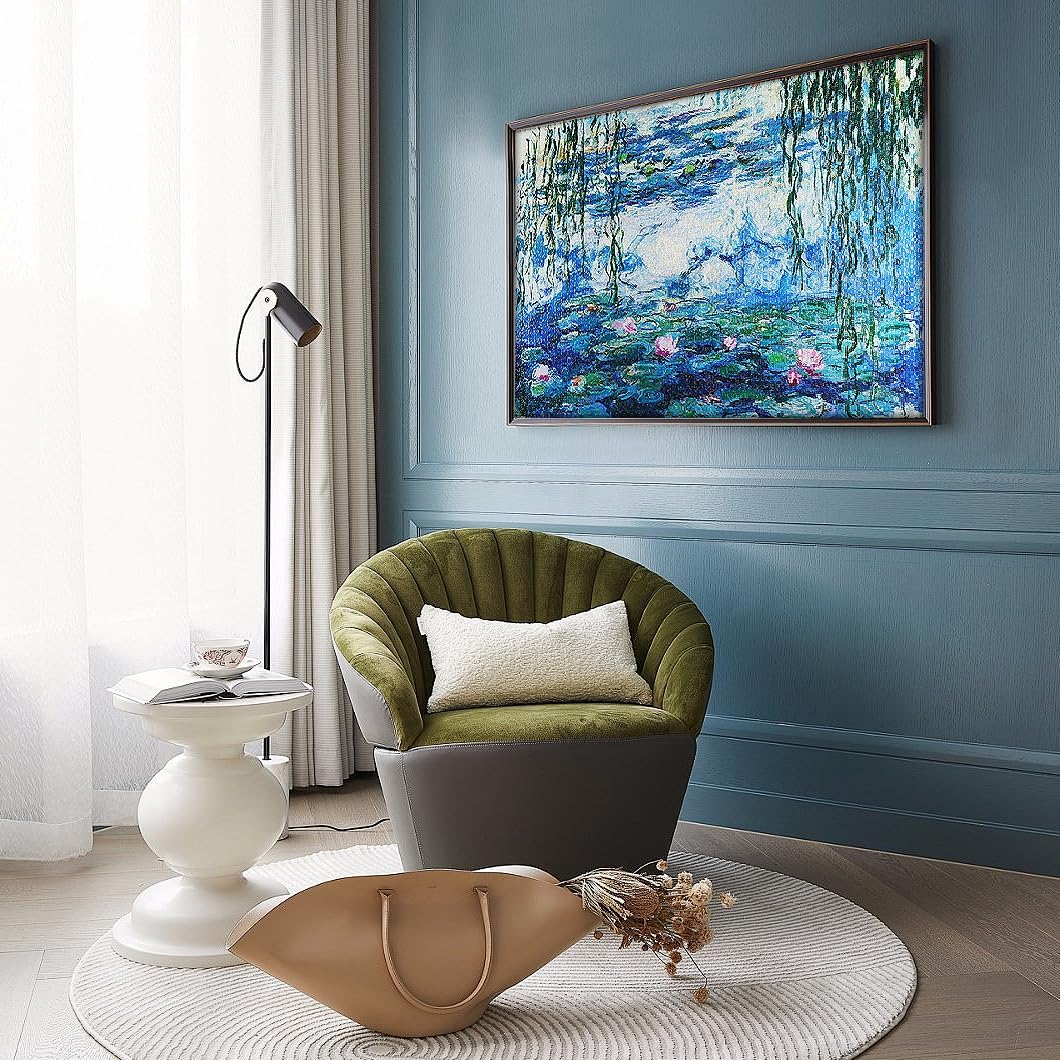 2000 Pieces Jigsaw Puzzle for Adults Monet Water Lilies, Challenging Puzzle for Family Bonding or Solo Fun for Puzzle Lovers