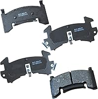 Vista 200 de Pastillas de freno traseras cerámicas Bendix Premium SBC1337 para Cadillac CTS 2014-2008, SRX 2016-2010, Chevrolet Camaro 2015-2010, Saab 9-4X 2011