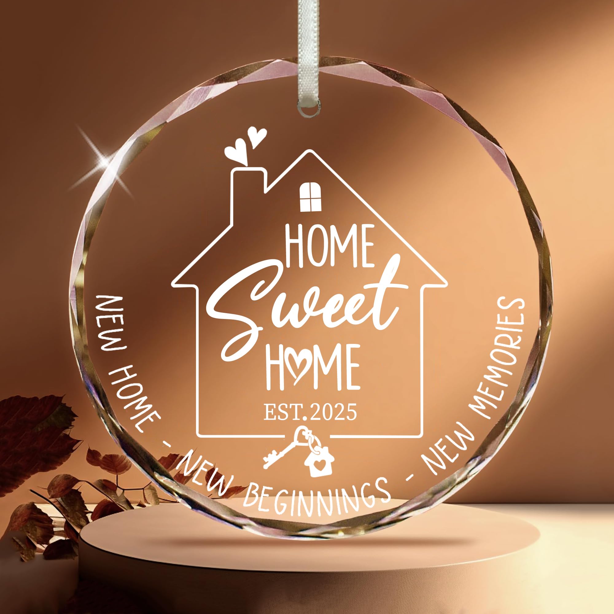 2025 Christmas Ornament House Warming Gifts New Home Gift Ideas Home Decor Gifts for Women Sweet Housewarming Ornaments Stocking Stuffers