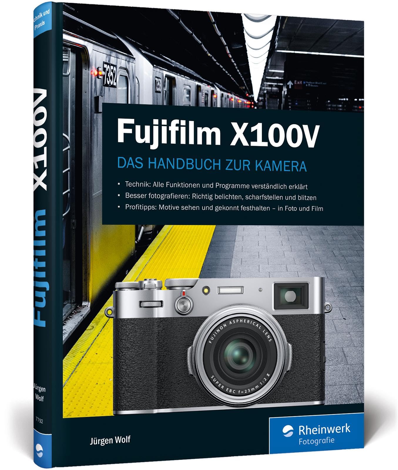 Fujifilm X100V Handbuch für Kamera – GEBRAUCHT (Jürgen Wolf)