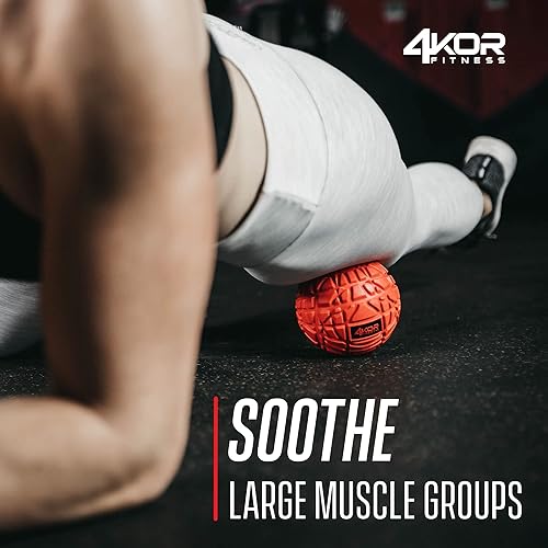 Miniatura 5 de 4KOR - Pelotas de masaje para terapia de puntos de activación, bola de liberación miofascial, alivio muscular para espalda, cuello, hombros, dolor