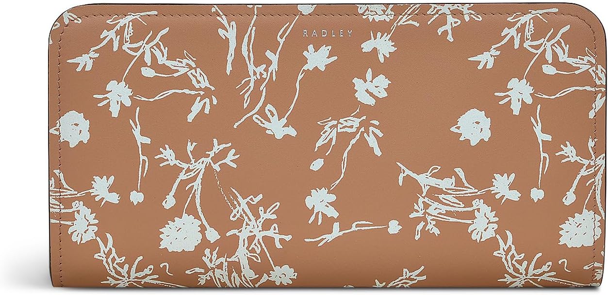 RADLEY London Blooming Lovely Women's Large Zip Around Wallet, Chai