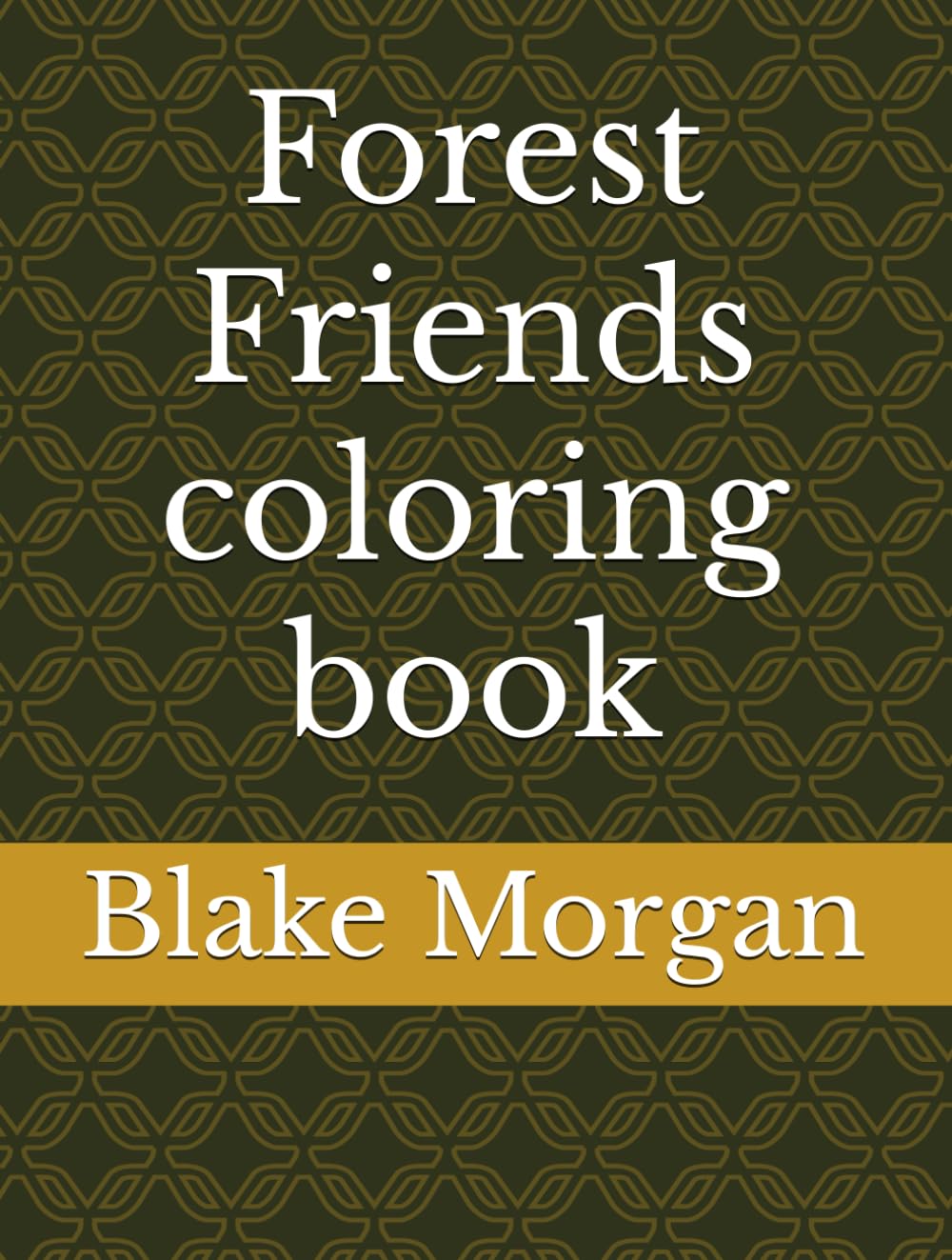Forest Friends coloring book