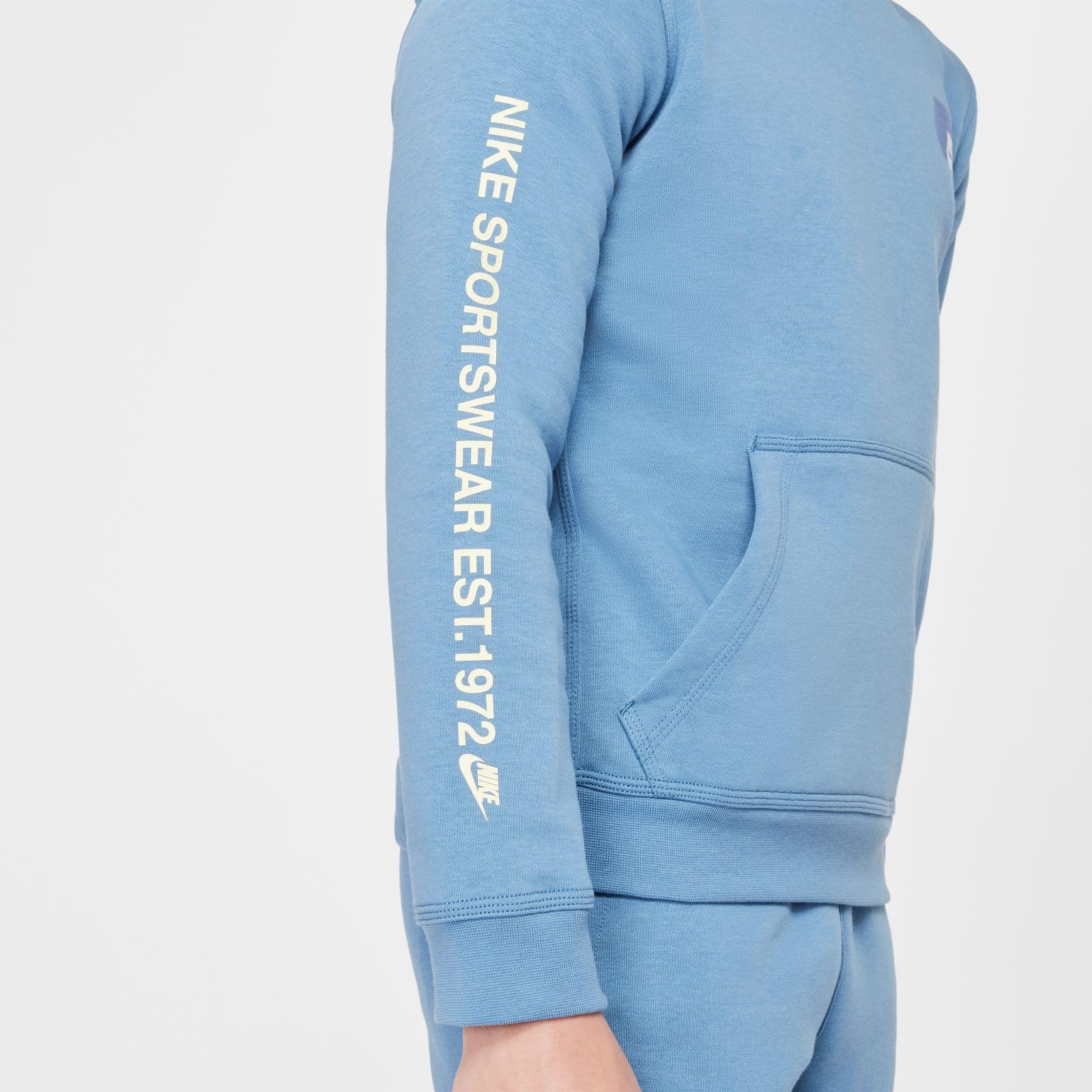 Nike B NSW Si FLC Po Hoodie Bb2 Top Bambini e Ragazzi