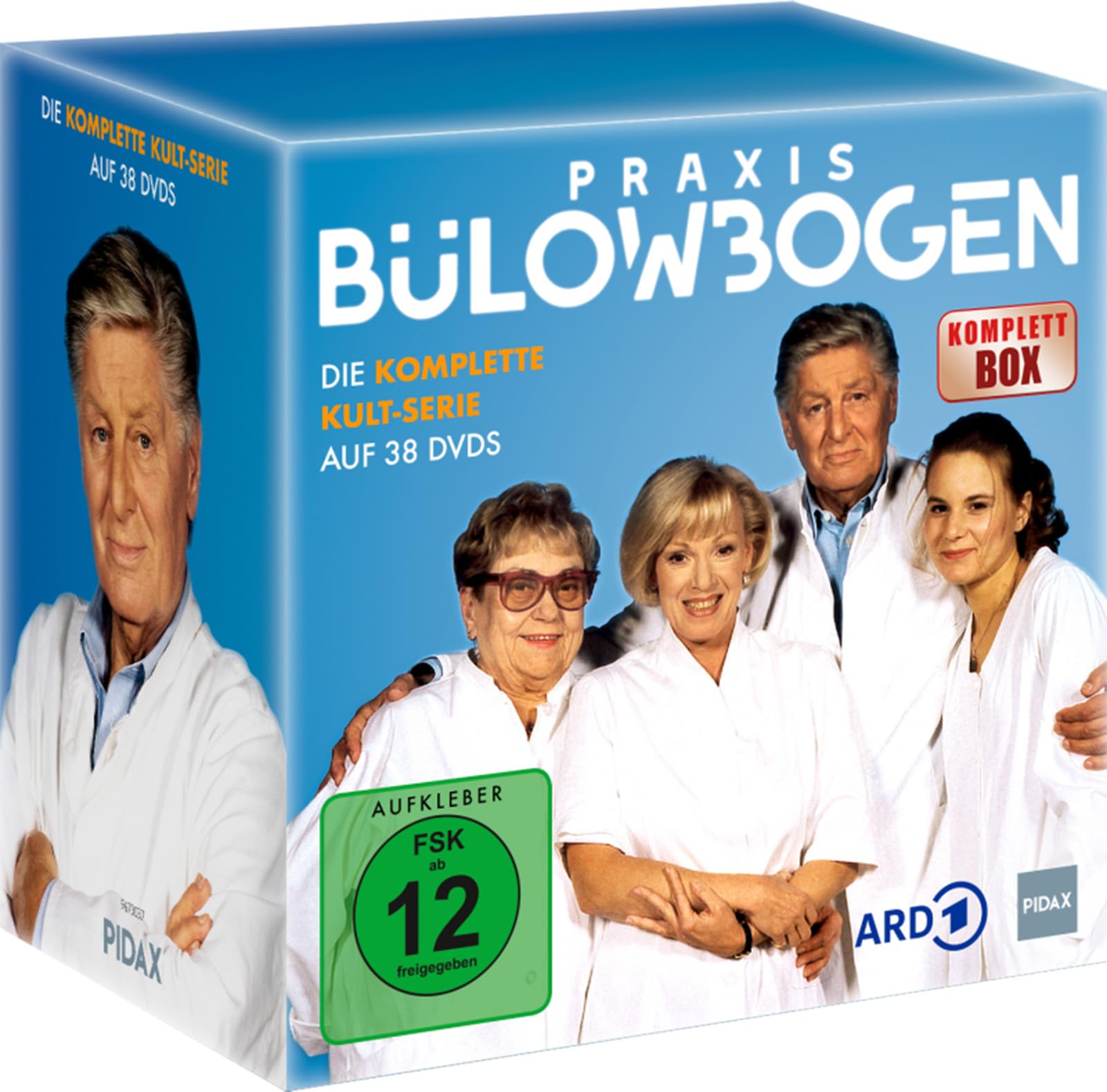Praxis Bülowbogen (Komplettbox) Alle 107 Folgen der kultigen Arzt-Serie mit Günter Pfitzmann auf 38 DVDs