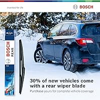 Vista 6 de Bosch 24A22A ICON Beam Limpiaparabrisas - Lado del conductor y lado del pasajero - Juego de 2 escobillas (24A y 22A)