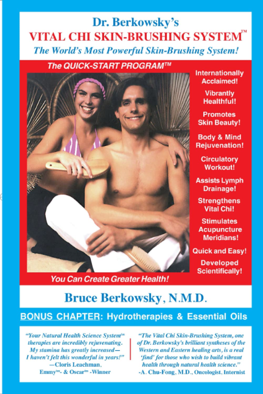 Dr. Berkowsky's Vital Chi Skin-Brushing System: The Quick Start Program Paperback – August 27, 2021