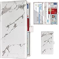 Vista 12 de TOURSUIT Soporte para Registro de Coche y Tarjeta de Seguro, Organizador de Compartimento para Documentos de Licencia en Guantera, Accesorios