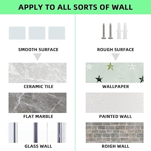 Miniatura 6 de Estantes de pared de acrílico para almacenamiento, estante flotante, estantes de exhibición de acrílico, repisas para figuras pop, plantas, foto de