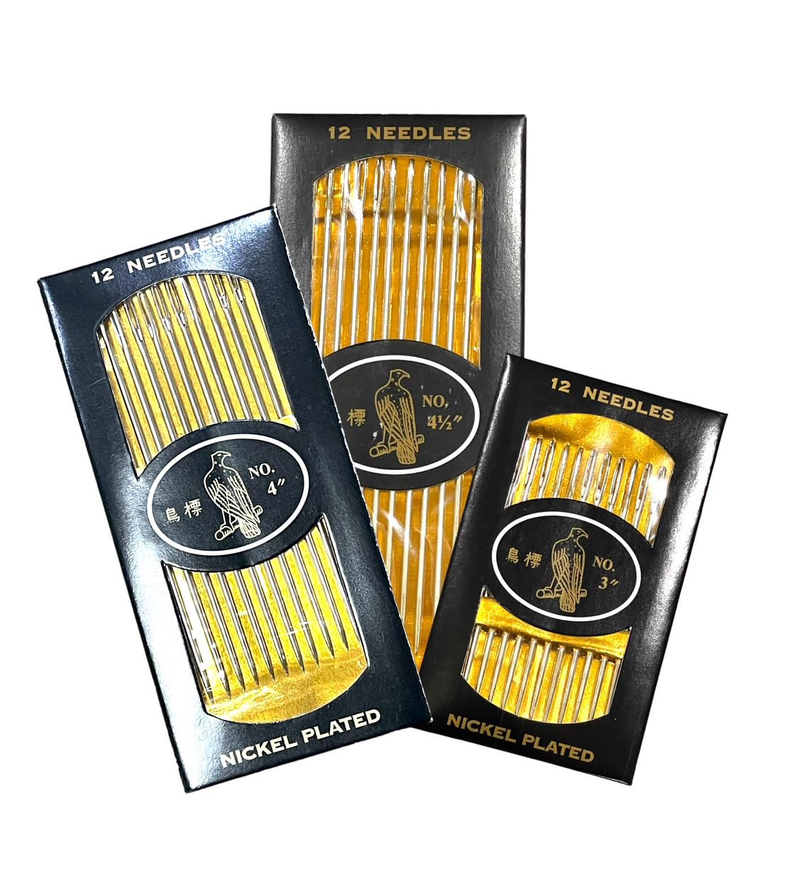 AMORNPHAN Heavy Duty Large Eye Long Needle Easy to Thread, Hand Sewing Needle. Sewing Upholstery Leather Tapestry Embroidery Tufting Craft Carpet