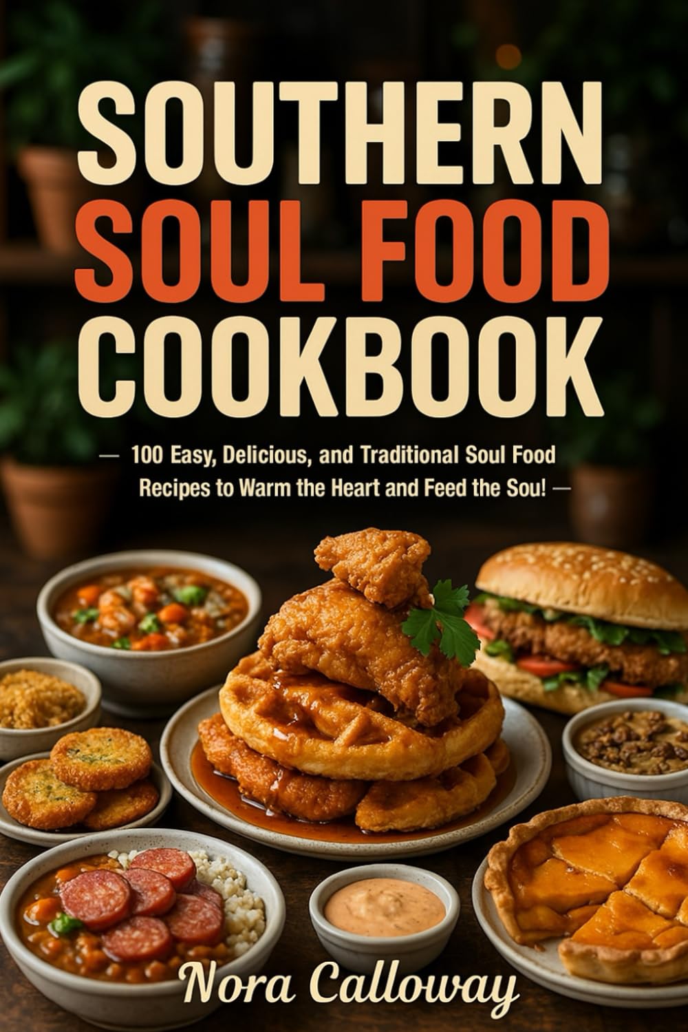 Southern Soul Food Cookbook: 100 Easy, Delicious, and Traditional Soul Food Recipes to Warm the Heart and Feed the Soul