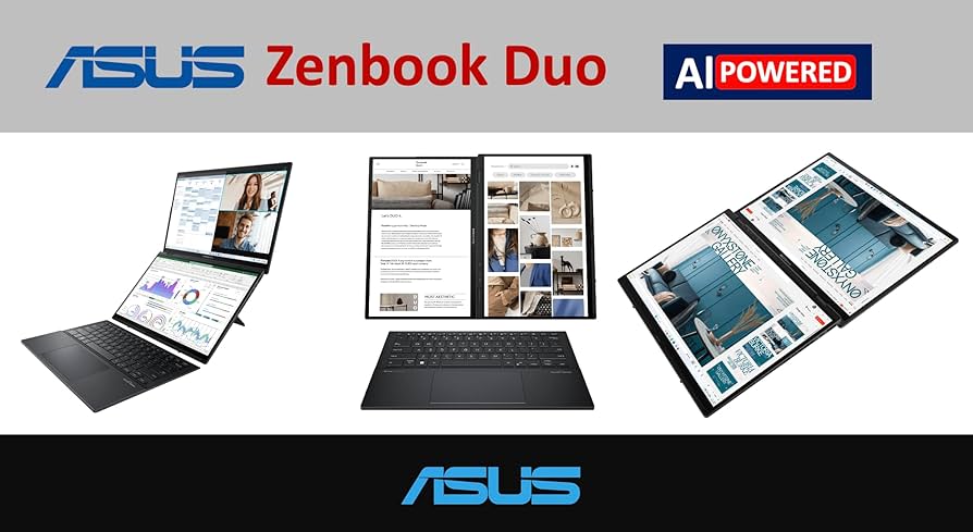 Amazon.com: ASUS Zenbook Duo AI Powered 2-in-1 Laptop 14.0