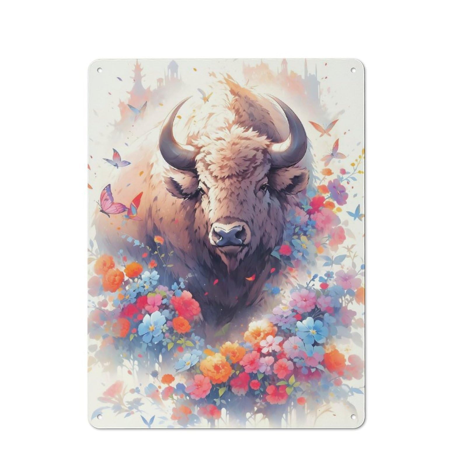 Junmoney Style-16 Metal Wall Sign 40X30cm Featuring Wild One For Workshop Wall, For Room Styling Across Workshops And Hobby Rooms