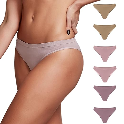Kit 6 Calcinha Tanga Glow Up Confortáveis com Toque Macio Feminino Trifil Adulto
