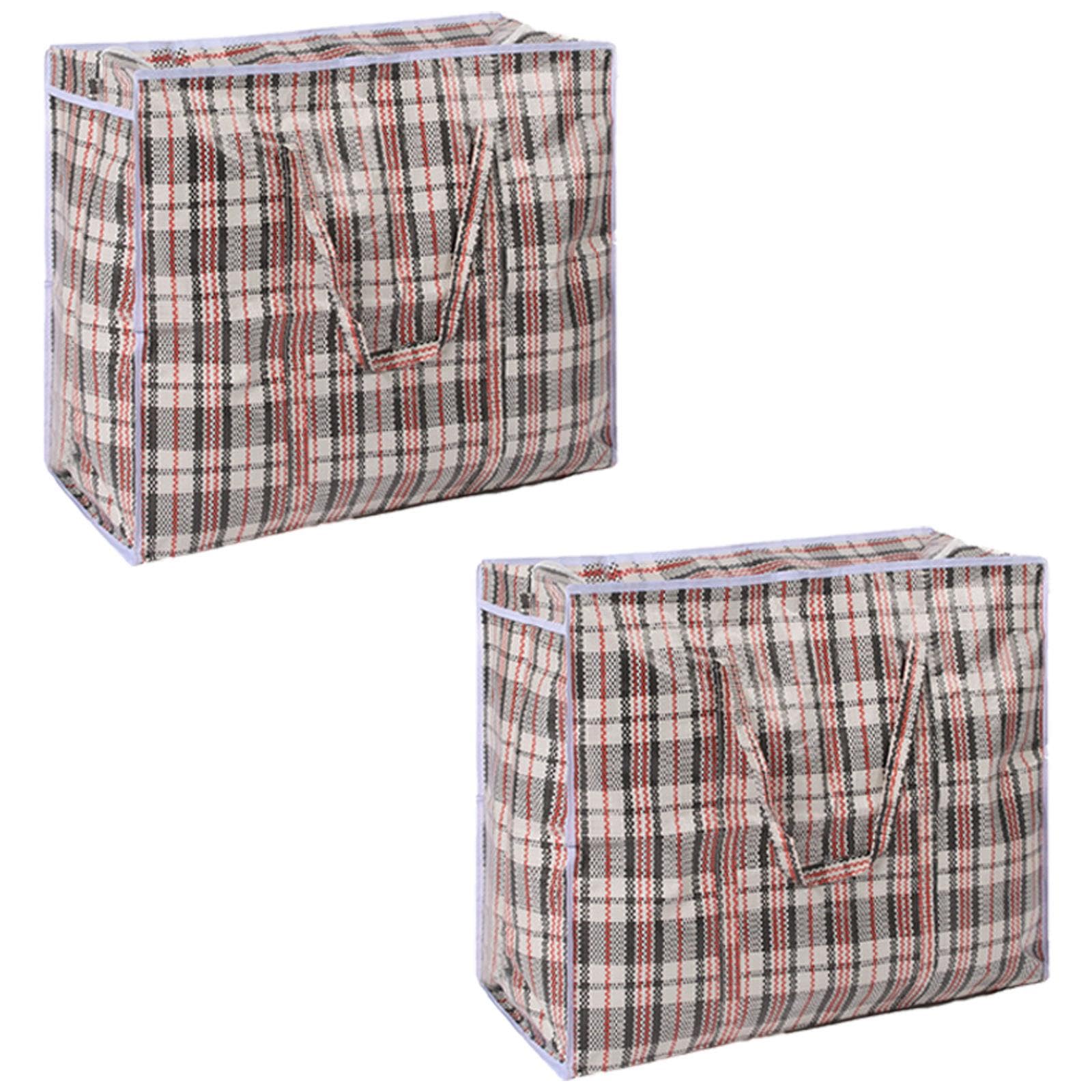 OHS Laundry Bags Zip 2 X Extra Large Clothes Bedding Storage Bag OrganiserGrey from B&Q