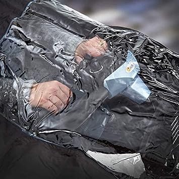 Mobility Scooter Rain Cover Waterproof Material Protect You and Your Scooter from Rain Snow Sleet and Sun
