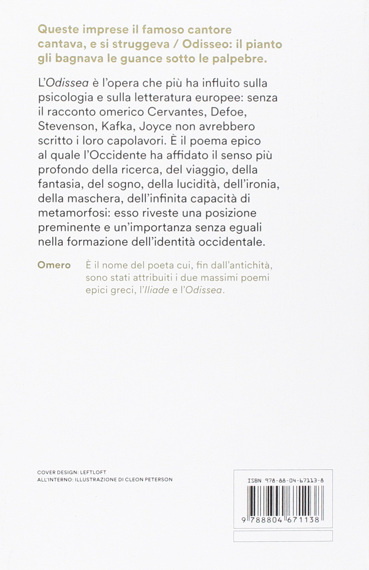 Odissea (Nuovi oscar classici, Band 7)