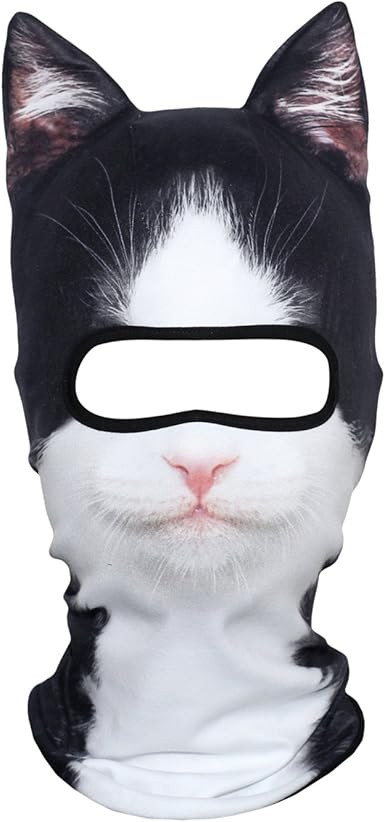 animal face neck gaiter