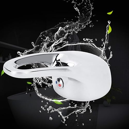 Miniatura 7 de Reemplazo de grifo de manija de una sola palanca de 1.378 in para fregaderos de baño y cocina, bañera y ducha, construcción de aleación de zinc