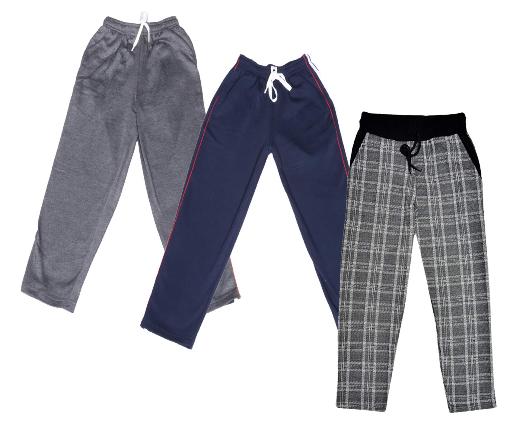 KAYU Kids Super Warm Woolen Lowers/Pyjama for Winters (Pack of 3)