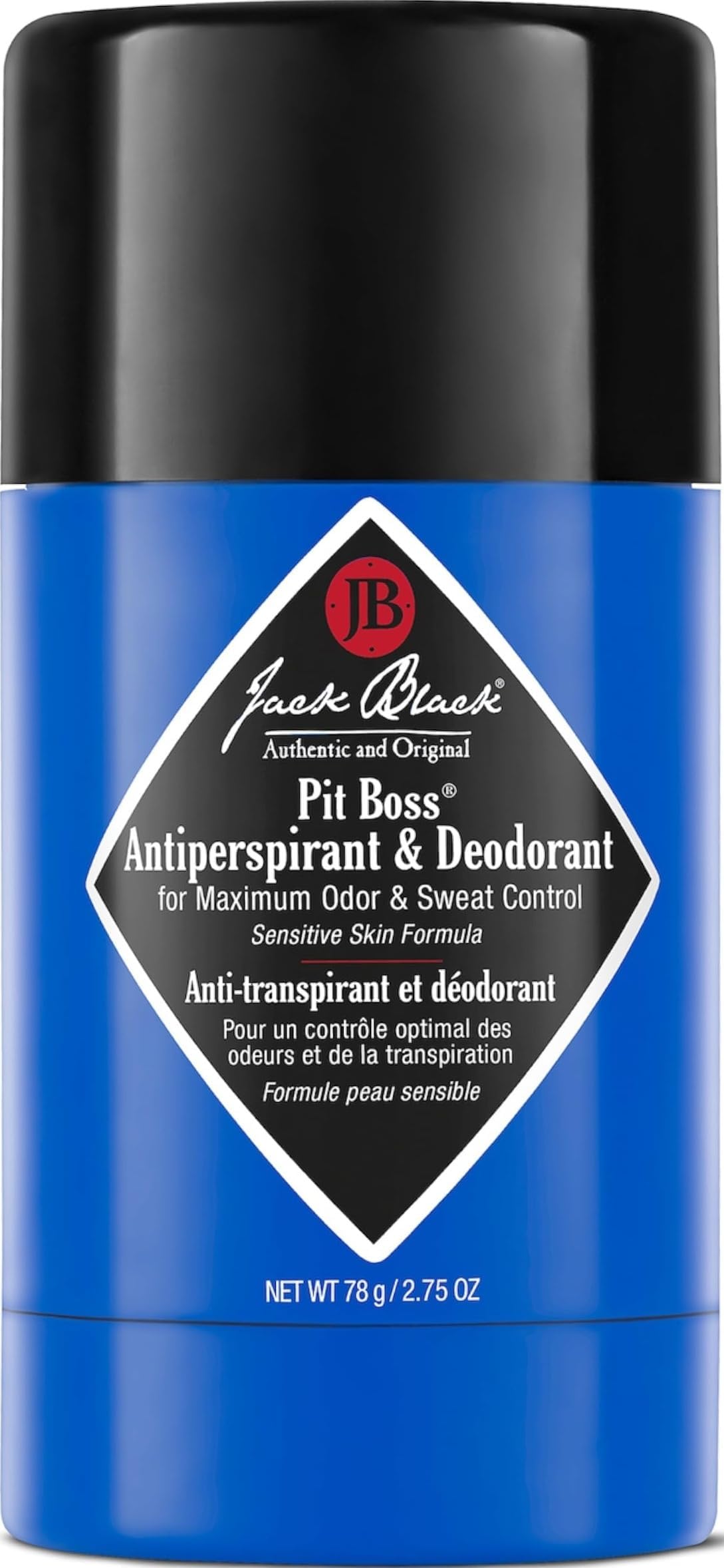 Pit Boss Antiperspirant & Deodorant Men - 2.75 oz - Mens Deodorant for Sensitive Skin