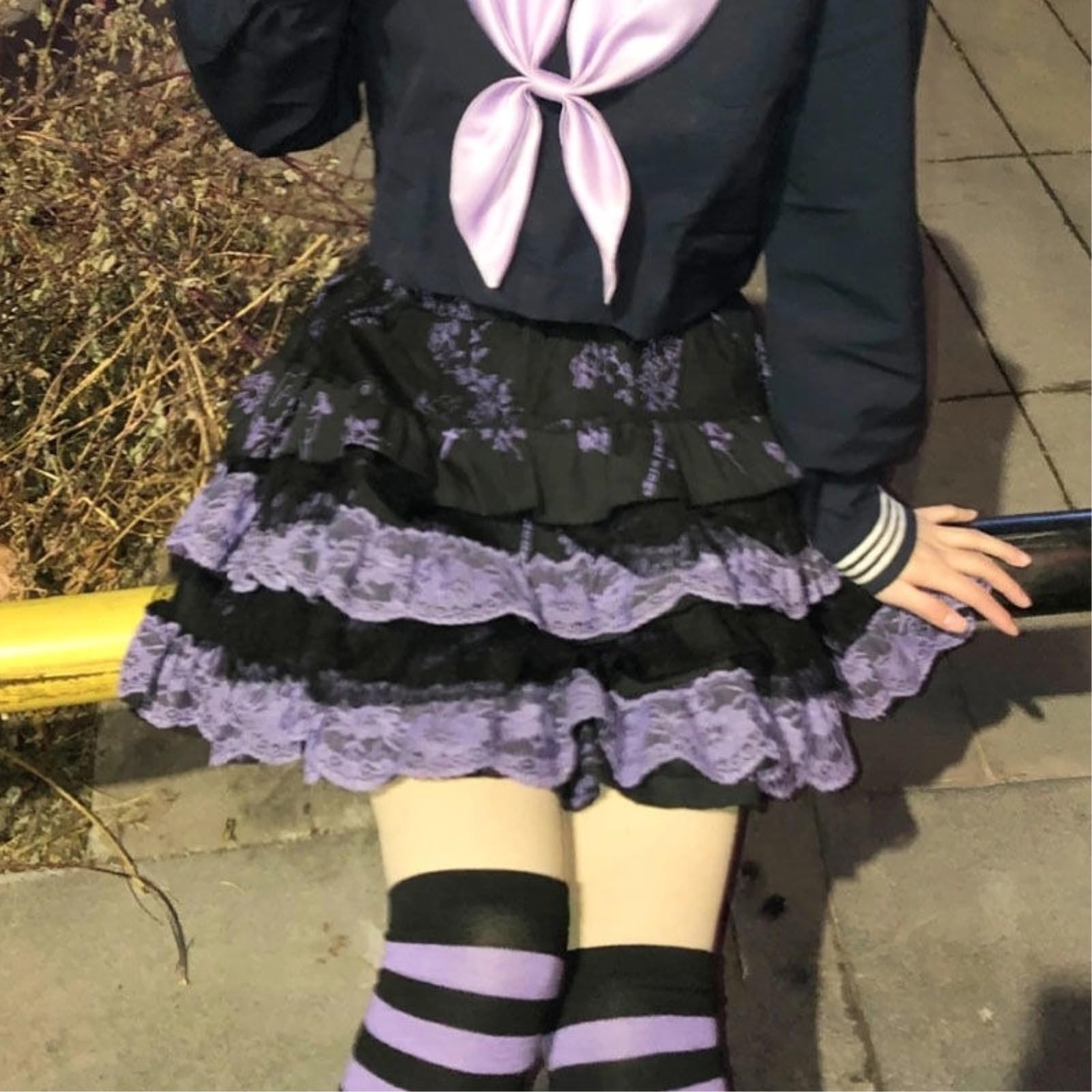 Damska spódnica tenisowa odzież damska Harajuku subkultura midi retro lato punk cosplay warstwowa