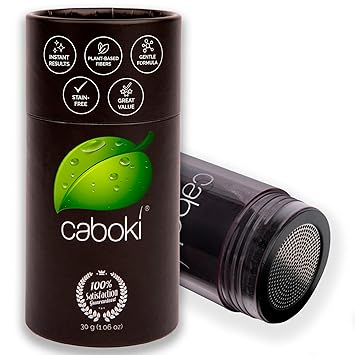 Caboki Hair Fibers for Thinning Hair Natural Plant-Based Hair Powder for Men & Women Instantly Thicker Fuller Looking Hair Clean Ingredients 30g, 90-Day Supply, BLONDE