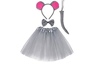 Gray Mouse Costume Tutu Set Mouse Costume for Adults