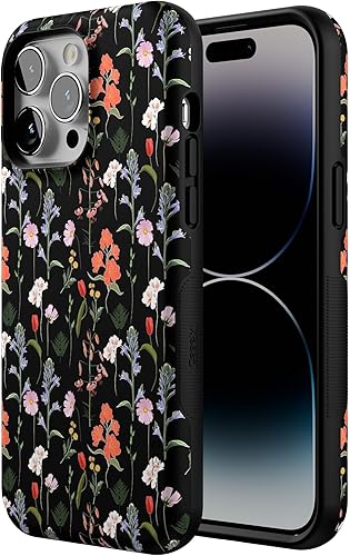 Miniatura 2 de Casely - Funda para iPhone 14 Pro Max, Jardín Secreto, Flores mixtas, compatible con MagSafe