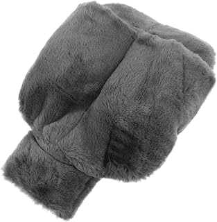 Warm Water Bottle Plush Cover Hot Water Bag Foot Warmer for Cozy Feet Refillable and Washable for Comfort