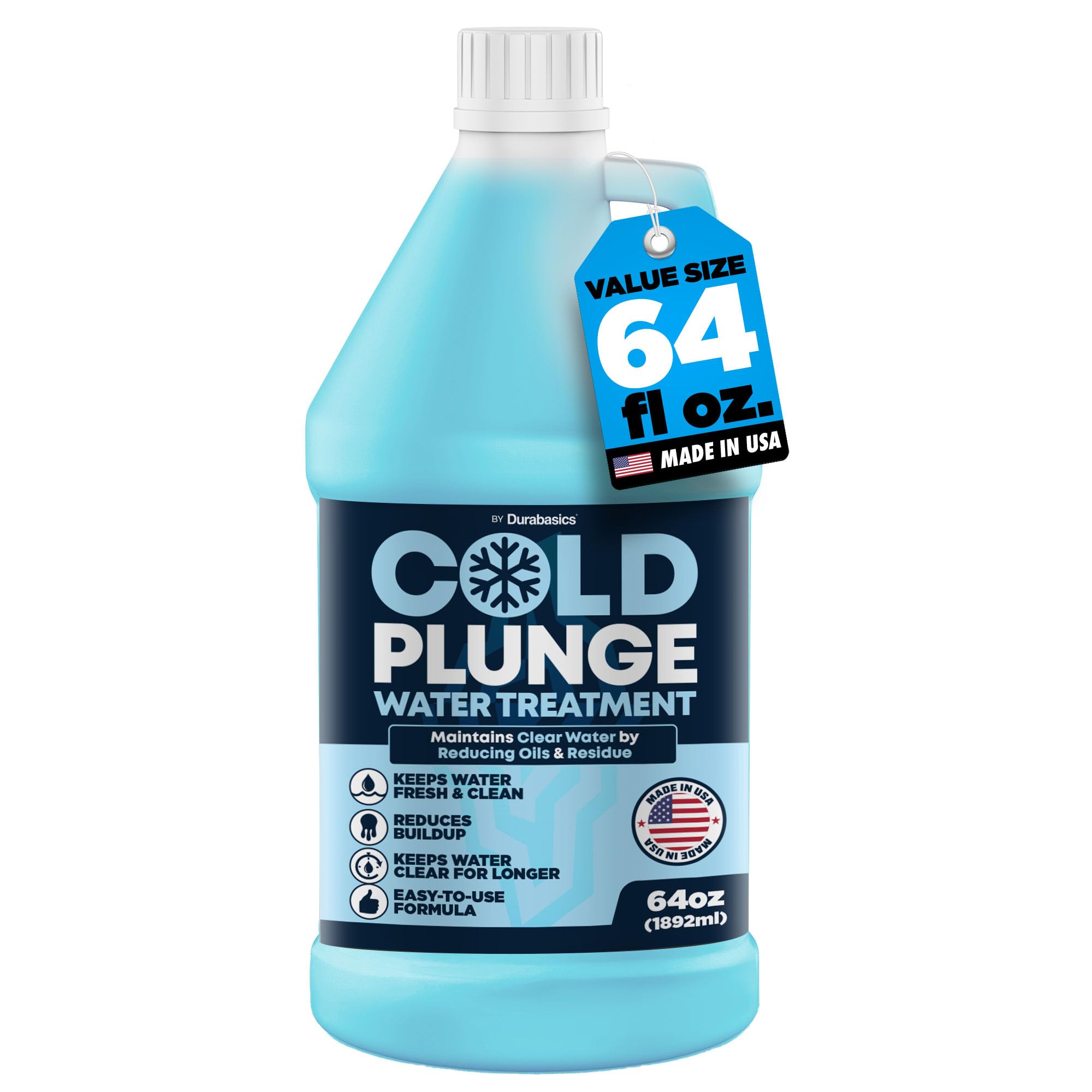 Durabasics 3in1 Cold Plunge Water Treatment – Helps Maintain Clear