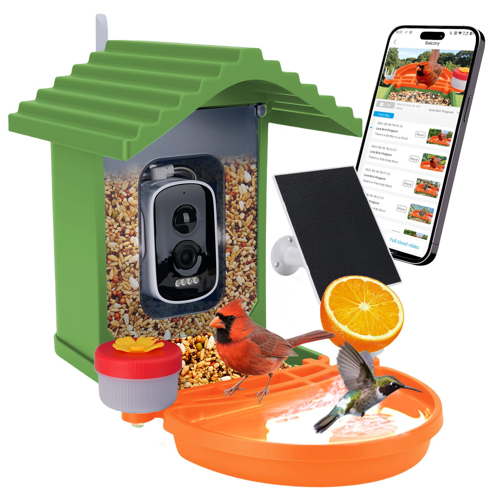 Leapbird Smart Bird Feeder with Camera Q39C6