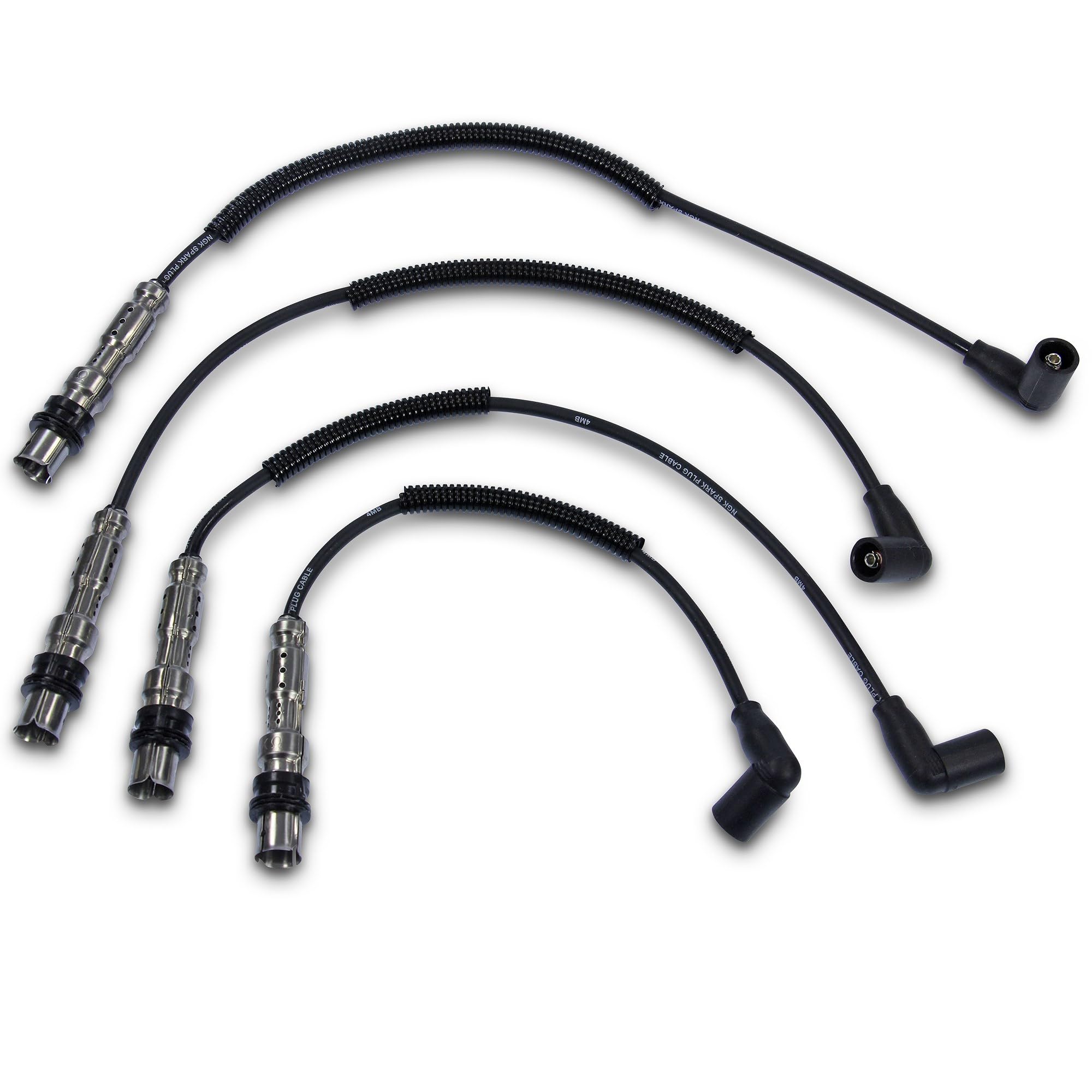 Set composto da 1x Kit cavi accensione, 4x Candela accensione 41108955