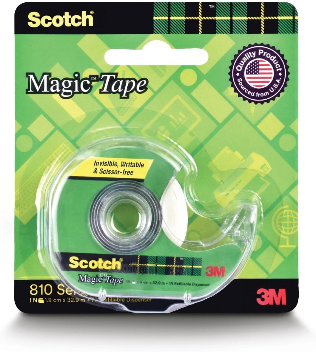 Magic Tape Dispenser, 19 mm x 32.9 m