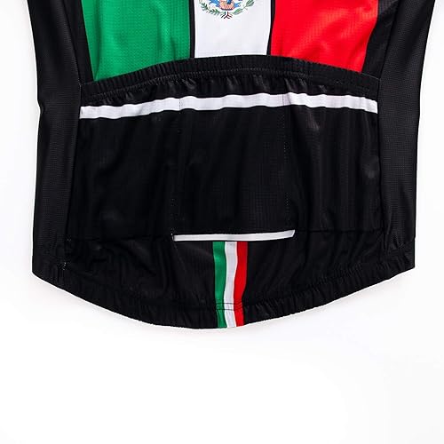 Miniatura 5 de Camisetas de ciclismo para hombre, camisetas de ciclismo, manga corta, cremallera completa, ropa de bicicleta