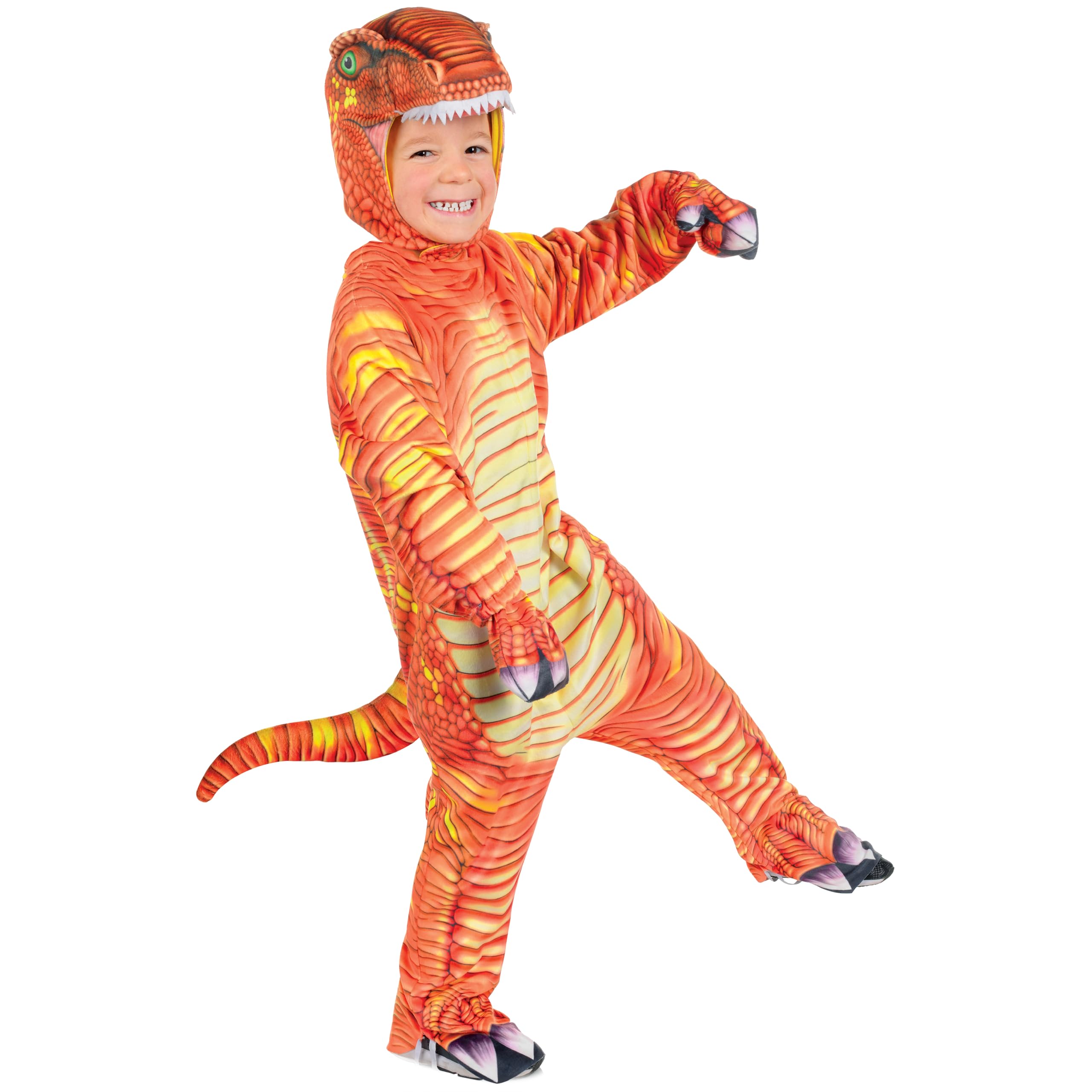 Underwraps Baby's T-Rex, Rust,Large(2T-4T)