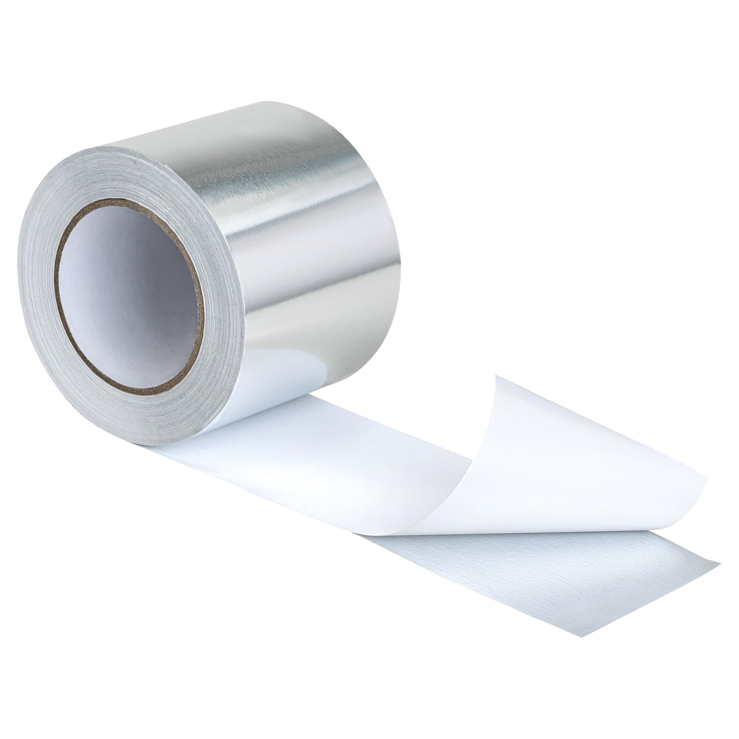 ISOLATECH Cinta Adhesiva de Aluminio 100mm x 45m - Cinta Selladora Resistente al Calor para Aislar, Sellar y Reparar Tuberías, Conductos y Cables | Cinta de sellado de aluminio resistente al calor, para sellar, aislar y aislar tuberías, mangueras y tuberí