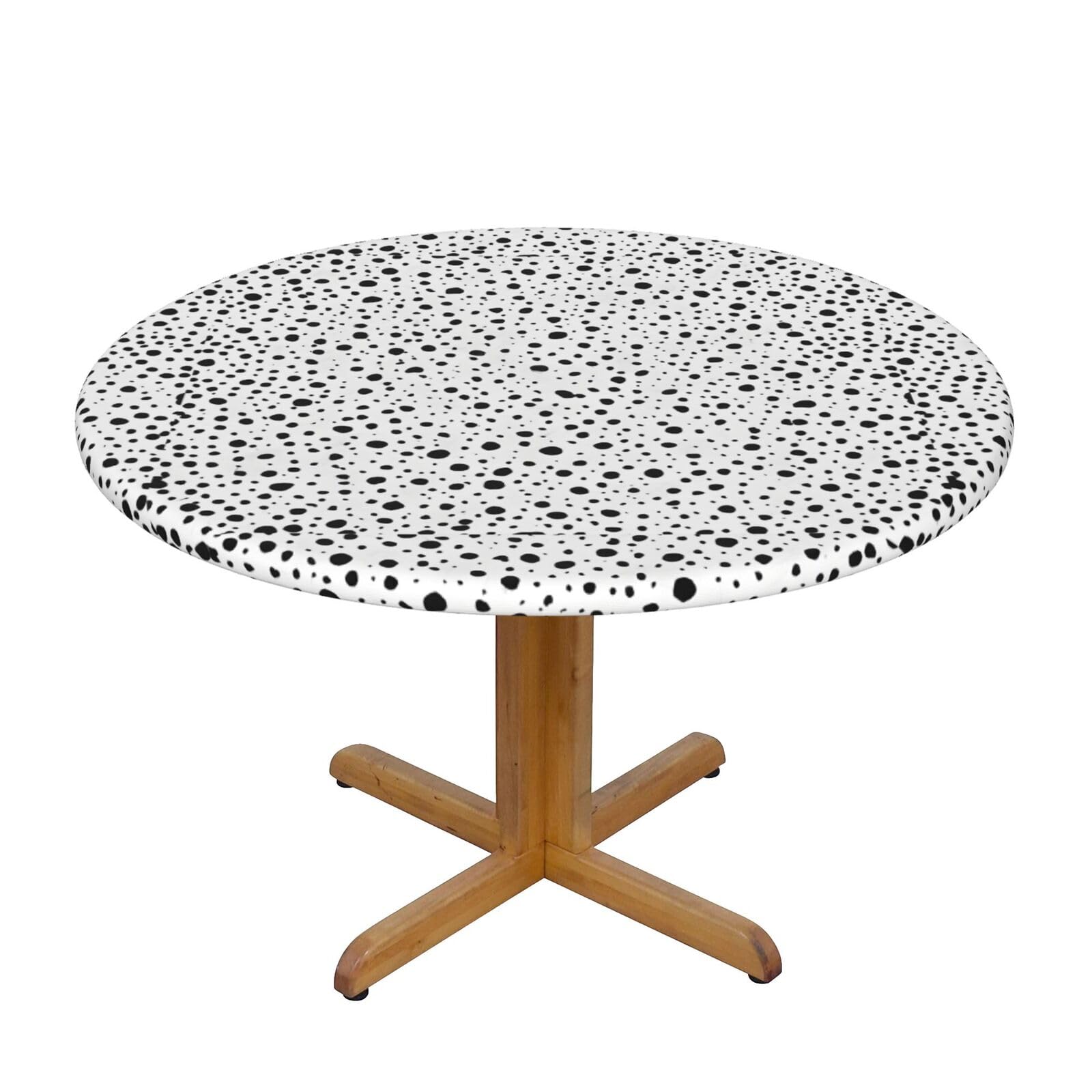 Nappe ronde ajustée élastique contre le vent et les taches de table